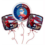 Spiderman Photo Balloon Bouquet - Bakerdays