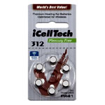 V312 Hearing Aid Battery , inkClub