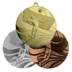Volleyball Medal Gold Silver Bronze : Pokalspezialist