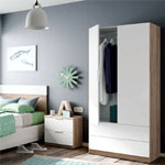 Wardrobe Two Drawers And Two Doors : Fanmuebles