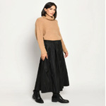 A Line Taffeta Skirt | WhiteLabel
