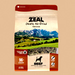 Air-Dried Food Beef Recipe : Zeal Pet Food