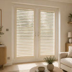 Alabaster Beige Perfect Fit Shutter - Everyday Blinds