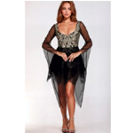 Alveena Gothic Inspired Dress | Luxenoir