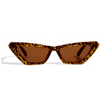 Angled Tort Cat Eye Sunglasses | Skinnydiplondon.com
