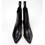 Anita Black Leather Ankle Boots | Camper.com