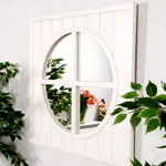 Aviron Wood Window Mirror | Sustainable-furniture.co.uk