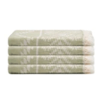 Aztec Turkish Cotton Hand Towel Bundles - Olive And Linen