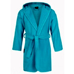 Baby Bathrobe Aqua Blue - Badjas.com