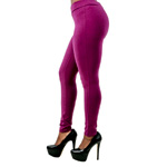 Elasticized Waistband Basic Leggings - Poetic Justice Jeans