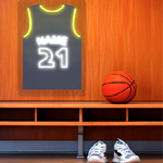 Basketball Neon Artwork Sign - Crazy Neon