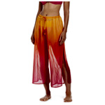 Beat The Heat Side Slit Pant Coverup : Bleu Rod Beattie