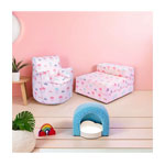 Bed Printed Beanbag Chair and Sleepover Mattress : Readysteadybed.co.uk