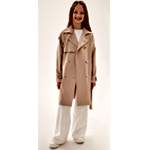 Beige Coat For Girls : Bebakids