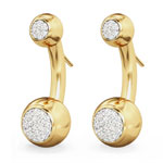 Belly Bar Earrings , Phoria