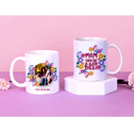 Best Mom Mug : Flower Chimp