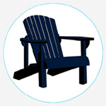Bit Style Adirondack Chair | Bogg Bag