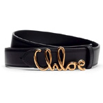 Black Leather Belt : Savannahs