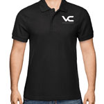 Black Polo T-Shirt | Versaclimber.com