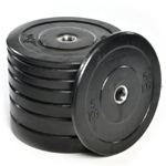 Black Rubber Bumper Plates - Balance Fitout