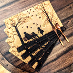 Blessing Tapestry Dining Placemats - Dadabc