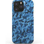 Blue Camouflage Snap Phone Case | Casenixx.com