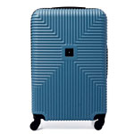 Blue-XL Large 4-Wheel Suitcase - Bagrepublic