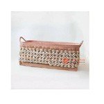 Boho Basket With Shells | Linkstore