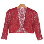 Bolero Lace Jacket - Thedressoutlet.com