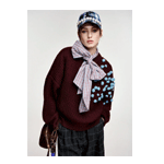 Bordowy Gruby Sweter , Charmelovesyou.pl