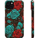Bouquet Contrast Snap Case : Casenixx