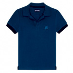 Boys Organic Cotton Polo Solid - Vilebrequin