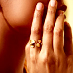 Brass Gold Ring : Ador