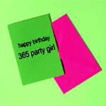 Brat 365 Party Girl Birthday Card : Wearepopstore