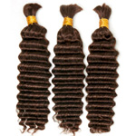 Brown Deep Wave Bulk Hair Extensions - Ywigs.com