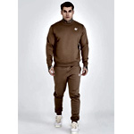 Brown Essentials Sweater | SikSilk