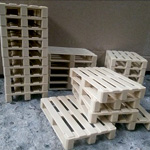 Bruder 45025 25 Bruder Euro Pallets | BruderSpeelgoed
