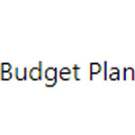 Budget Plan