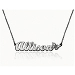 Butterfly Name Necklace : Myka