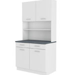 Cabinet 1.0 M Maria White Laminate - Dubok CZ