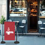Cafe Barriers | Instantprint.co.uk
