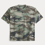 Camo Crew T-Shirt - Hollister