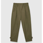 Canvas Cotton Utility Tapered Pants : Dalthelabel.com