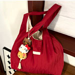Stripe Canvas Tote Bag | ArtGalleryZen