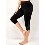 Capri Elastic Waist Leggings | Modlily.com