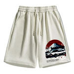 Car AE86 Cotton Casual Shorts | Zazasy.com