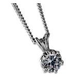 Carat Tulip Pendant | Tru Diamonds