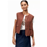 Cargo Vest With Zipper : Zero DE
