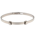 Carousel Bracelet Silver Rigid Circle - Ruedesmille