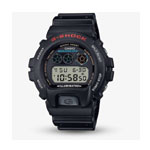 Casio G Shock Core Black Rubber Digital Watch - T H Baker